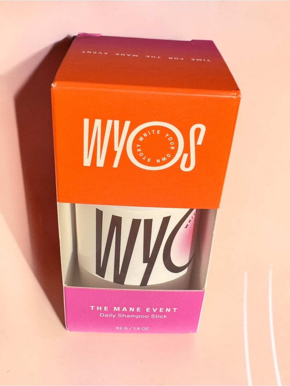 WYOS The Mane Event Daily Shampoo Stick NIB